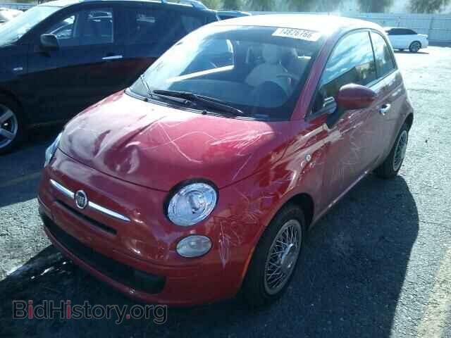 2015 FIAT 500 - VIN: 3C3CFFAR6FT636756 - Фото 2