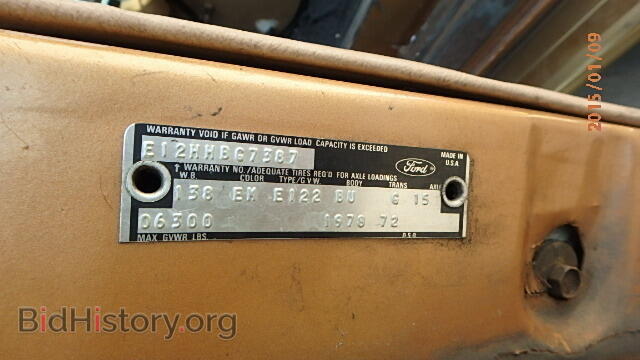 1978 FORD ECONOLINE - VIN: E12HHBG7387 - Photo 9