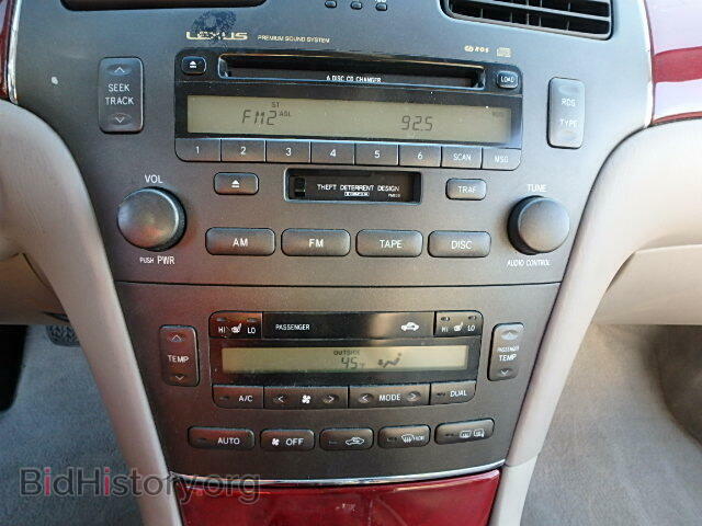 2003 LEXUS ES300 - VIN: JTHBF30G130114095 - Фото 9