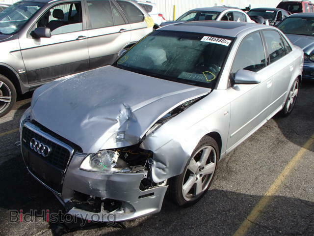 2008 AUDI A4 - VIN: WAUBF78E78A143949 - Фото 2