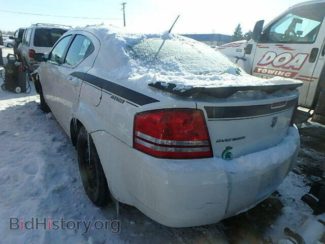2008 DODGE AVENGER - VIN: 1B3LC46K88N240613 - Фото 3