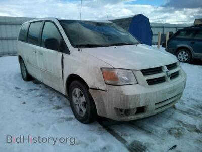 2010 Dodge CARAVAN Grand Cara, белый — VIN 2D4RN4DE8AR155489, Copart