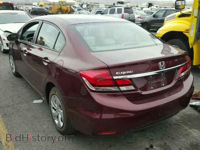 2014 HONDA CIVIC - VIN: 19XFB2F55EE221627 - Фото 3