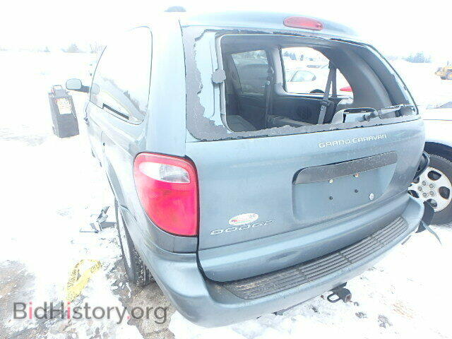 2007 DODGE CARAVAN - VIN: 1D4GP24R77B191402 - Фото 3