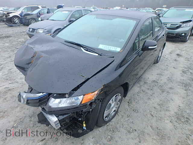 2012 HONDA CIVIC - VIN: JHMFB4F22CS000965 - Photo 2