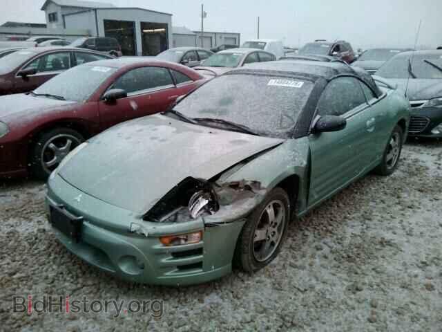 2003 MITSUBISHI ECLIPSE - VIN: 4A3AE45G63E122837 - Фото 2