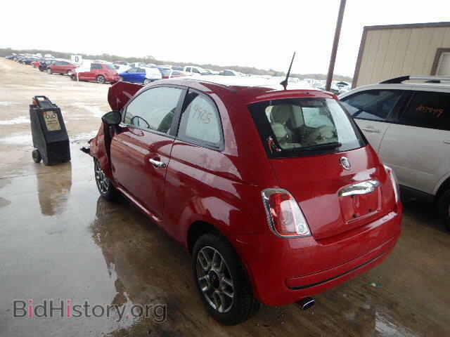 2013 FIAT 500 - VIN: 3C3CFFAR5DT573789 - Фото 3
