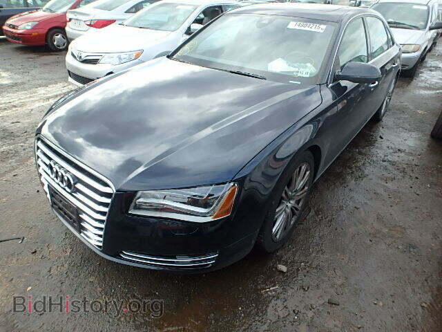 2013 AUDI A8 - VIN: WAUR2AFD4DN020386 - Фото 2