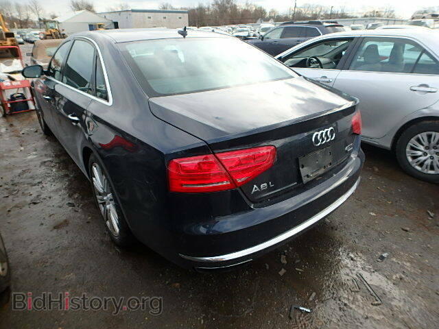 2013 AUDI A8 - VIN: WAUR2AFD4DN020386 - Фото 3