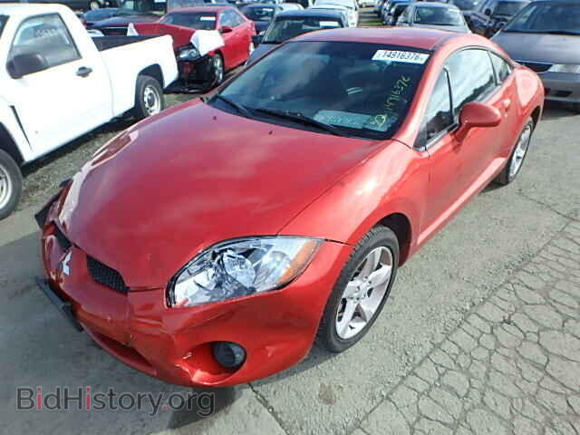 2007 MITSUBISHI ECLIPSE - VIN: 4A3AK24F47E057594 - Фото 2