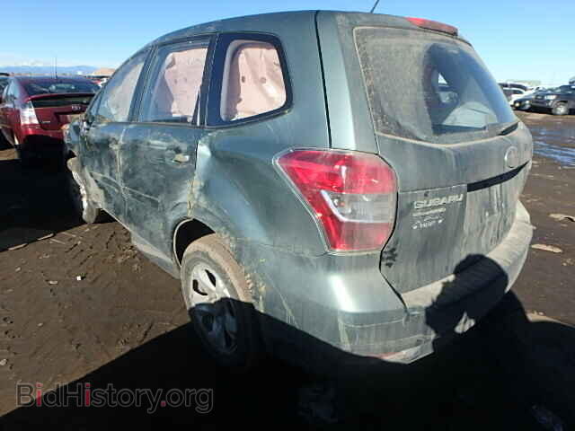 2014 SUBARU FORESTER - VIN: JF2SJAAC0EH465456 - Фото 3