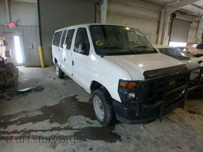 2010 Ford ECONOLINE, белый — VIN 1FBNE3BL0ADA98249, Copart