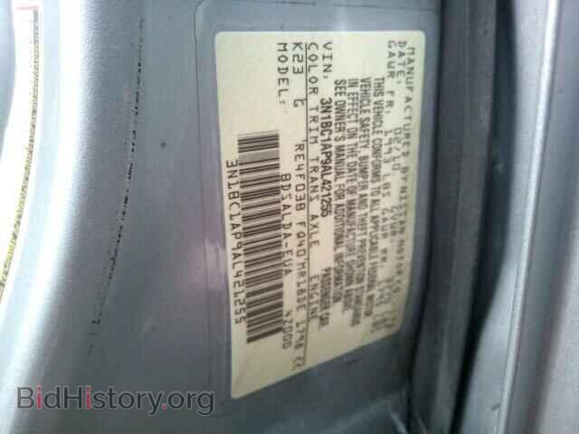2010 NISSAN VERSA - VIN: 3N1BC1AP9AL421255 - Фото 9