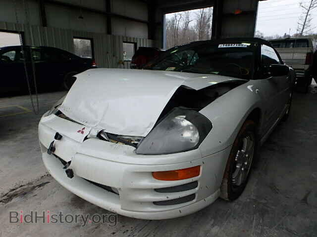 2001 MITSUBISHI ECLIPSE - VIN: 4A3AE85H71E111231 - Фото 2