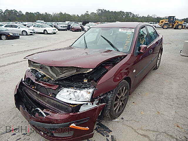 2004 SAAB 9 3 - VIN: YS3FD49Y041005156 - Фото 2