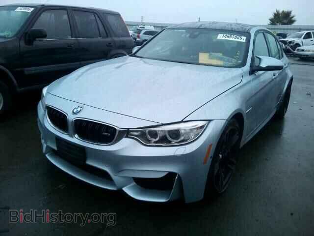 2015 BMW M3 - VIN: WBS3C9C58FP805978 - Фото 2