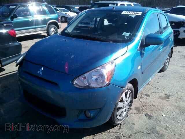 2014 MITSUBISHI MIRAGE - VIN: ML32A4HJ9EH025355 - Фото 2