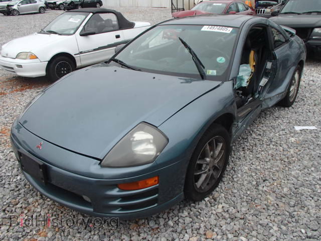2000 MITSUBISHI ECLIPSE - VIN: 4A3AC54L8YE100372 - Photo 2