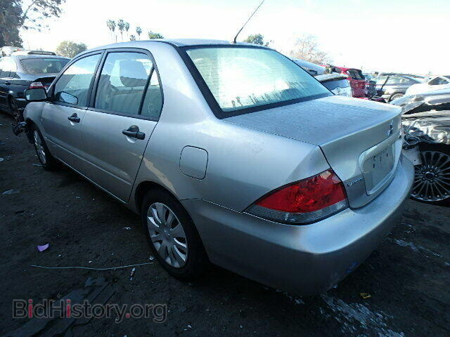2006 MITSUBISHI LANCER - VIN: JA3AJ26E56U070903 - Фото 3