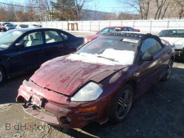 2003 MITSUBISHI ECLIPSE - VIN: 4A3AE75HX3E131454 - Фото 2