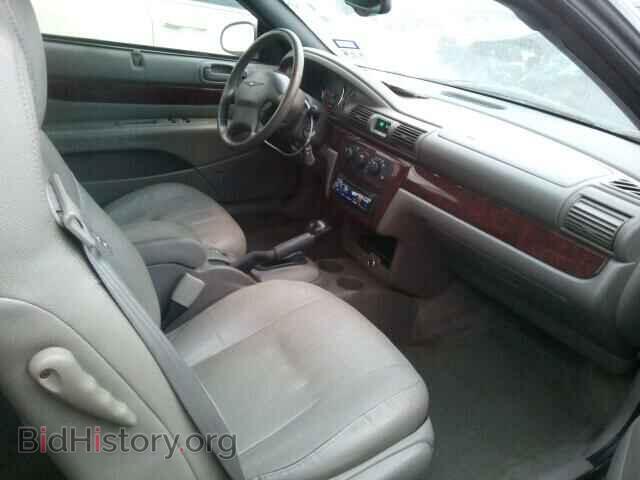 2001 CHRYSLER SEBRING - VIN: 1C3EL55U01N625741 - Фото 5