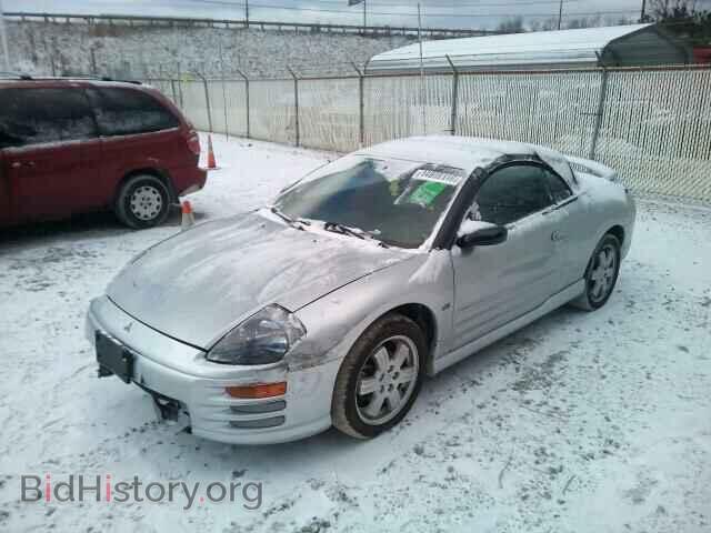 2001 MITSUBISHI ECLIPSE - VIN: 4A3AE85H41E014178 - Photo 2