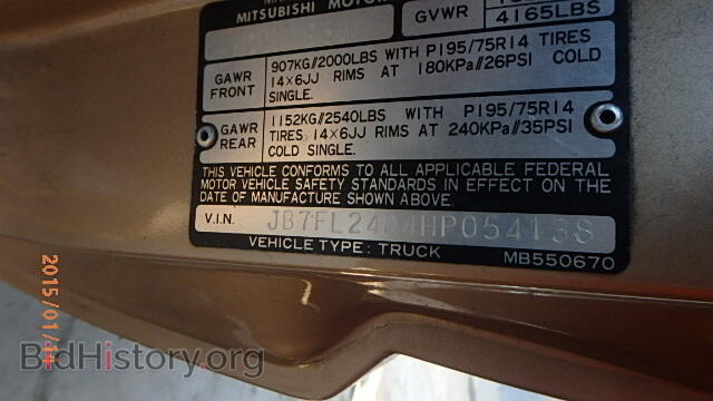 1987 DODGE RAM - VIN: JB7FL24D4HP054138 - Photo 9