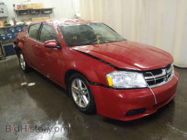 Фотография 1C3CDZCB9CN166063 - DODGE AVENGER 2012