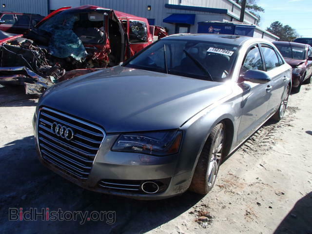 2011 AUDI A8 - VIN: WAURVAFDXBN025581 - Фото 2