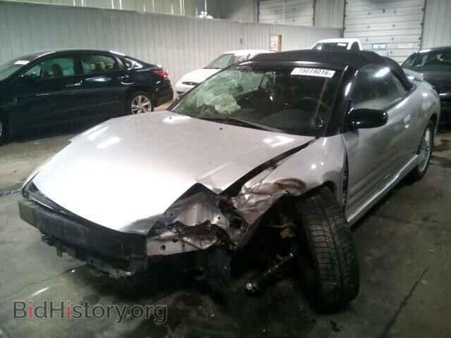 2003 MITSUBISHI ECLIPSE - VIN: 4A3AE55H63E105325 - Фото 2