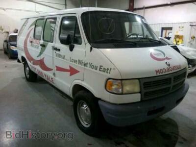 1996 Dodge RAM VAN RAM Van B1, белый — VIN 2B7HB11Y2TK184271, Copart