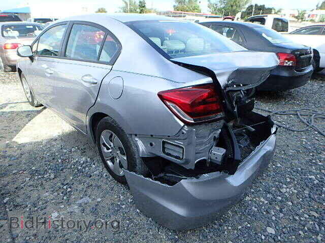 2014 HONDA CIVIC - VIN: 19XFB2F56EE008511 - Фото 3