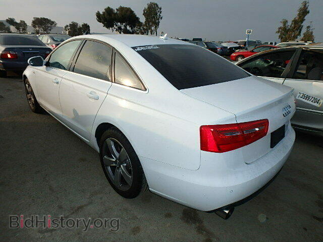 2012 AUDI A6 - VIN: WAUGGAFC7CN035706 - Фото 3