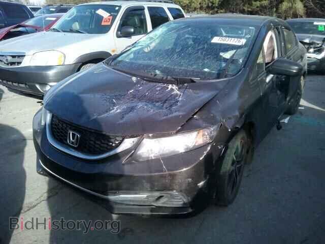 2014 HONDA CIVIC - VIN: 2HGFB2F87EH513411 - Фото 2