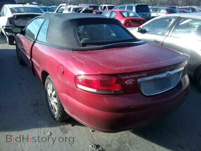2002 CHRYSLER SEBRING - VIN: 1C3EL75RX2N234217 - Фото 3