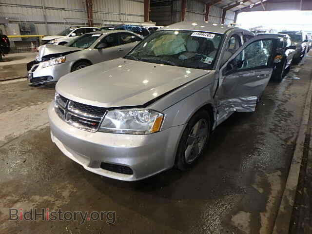 2011 DODGE AVENGER - VIN: 1B3BD1FB5BN557277 - Фото 2