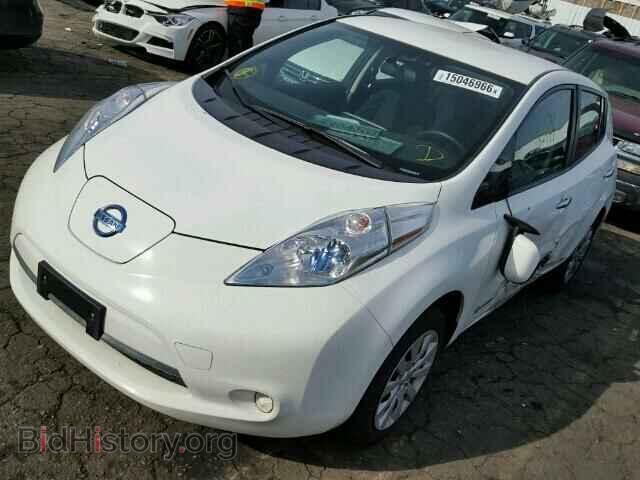 2013 NISSAN LEAF - VIN: 1N4AZ0CP0DC424484 - Фото 2