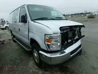 2014 Ford ECONOLINE, white — VIN 1FTNE2EW9EDA14124, Copart