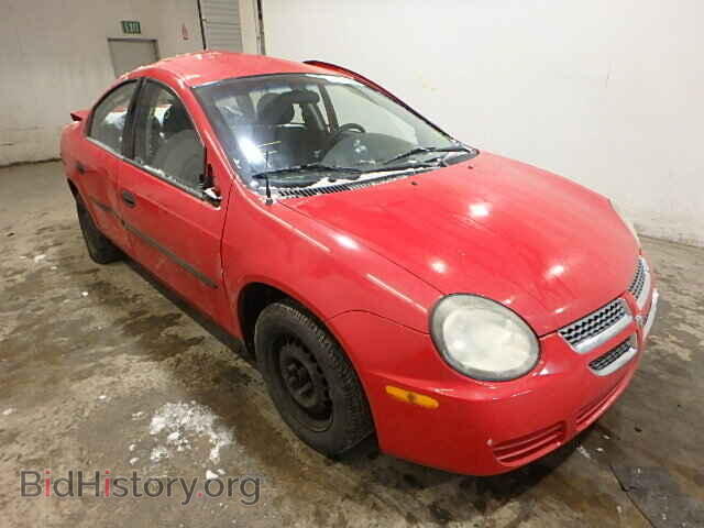 Фотография 1B3ES26C23D162238 - DODGE NEON 2003