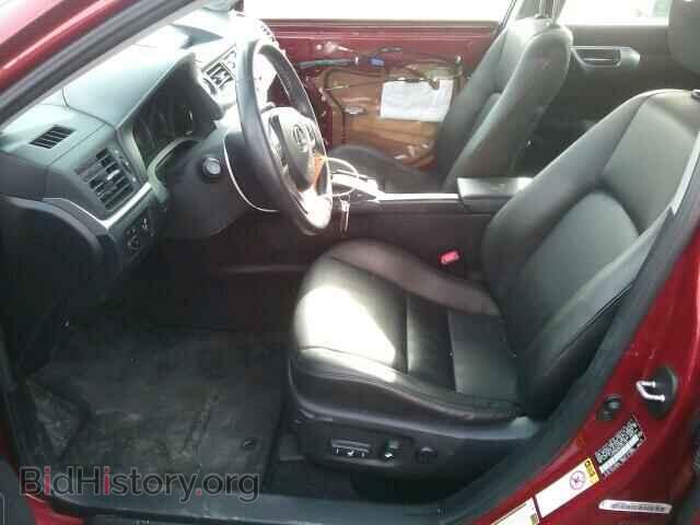 2012 LEXUS CT 200 - VIN: JTHKD5BH5C2097166 - Фото 5