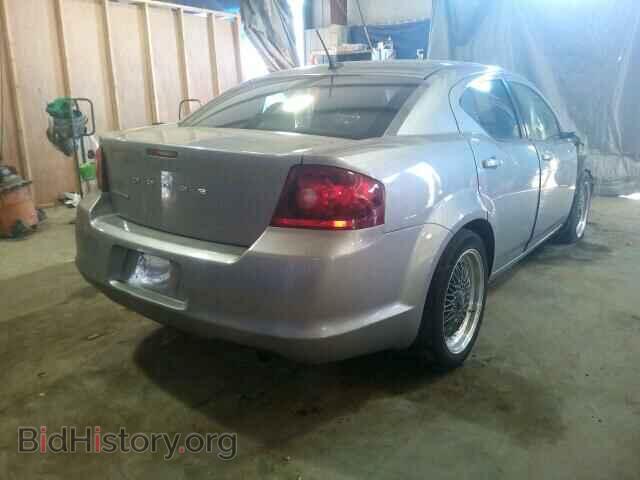 2013 DODGE AVENGER - VIN: 1C3CDZAB8DN537394 - Фото 4