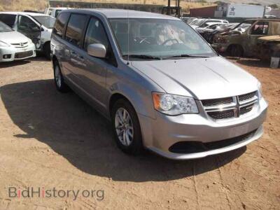 2013 Dodge CARAVAN Grand Cara, silver — VIN 2C4RDGCG4DR758528, Copart
