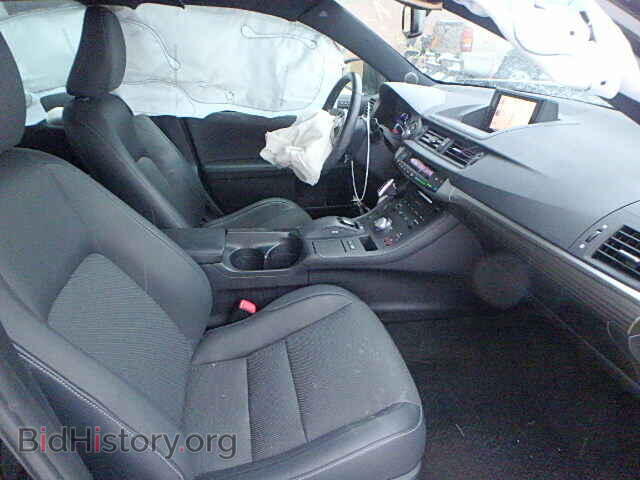 2012 LEXUS CT 200 - VIN: JTHKD5BH9C2102868 - Фото 5