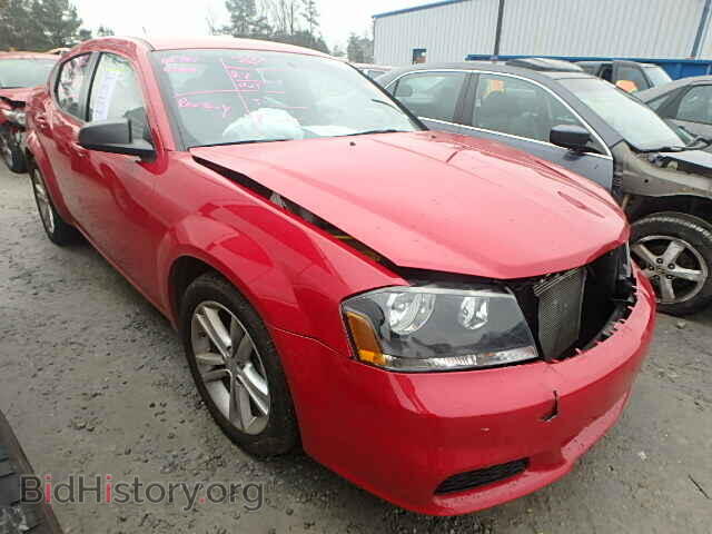 Photo 1C3CDZAG7DN768752 - DODGE AVENGER 2013