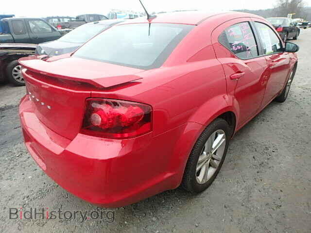 2013 DODGE AVENGER - VIN: 1C3CDZAG7DN768752 - Фото 4