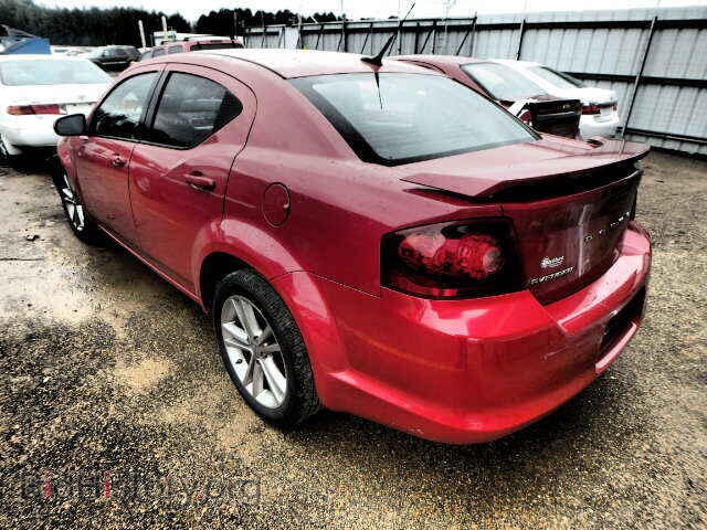 2011 DODGE AVENGER - VIN: 1B3BD1FG4BN534553 - Фото 4