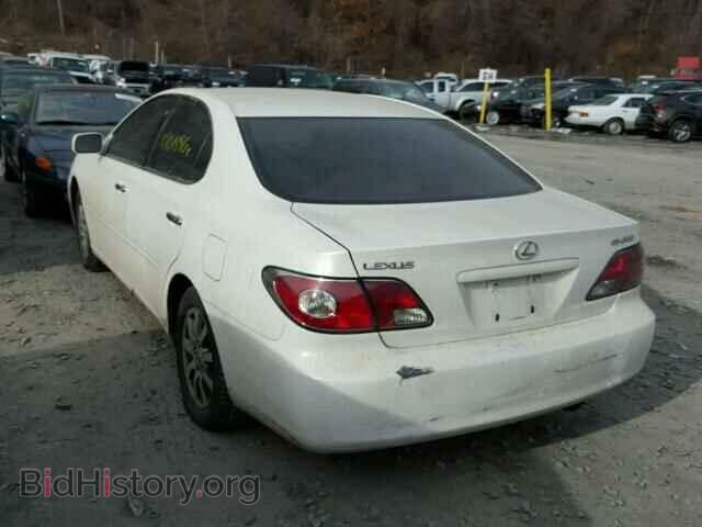 2003 LEXUS ES300 - VIN: JTHBF30G230136834 - Фото 3
