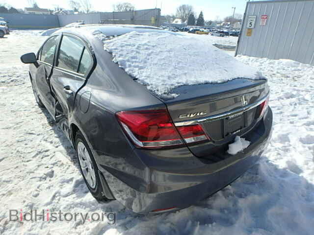 2014 HONDA CIVIC - VIN: 19XFB2F52EE009106 - Фото 3