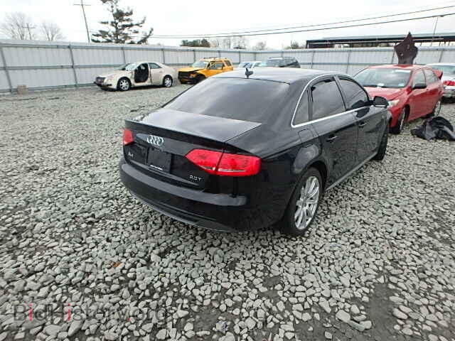 2012 AUDI A4 - VIN: WAUEFAFL2CN004230 - Photo 4