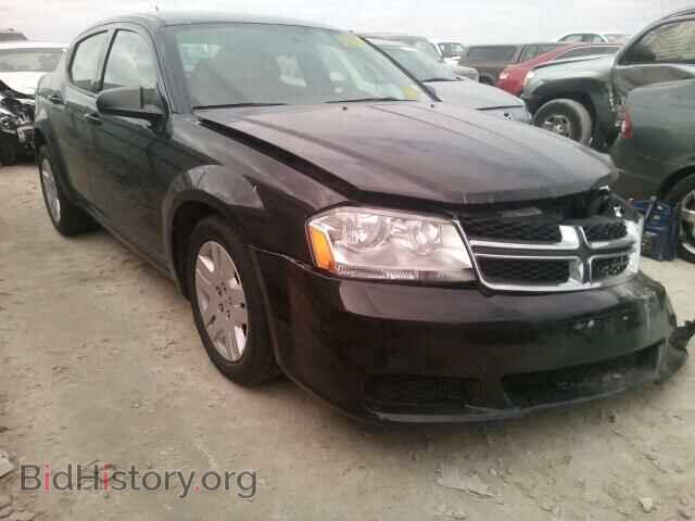Photo 1C3CDZAB7DN594301 - DODGE AVENGER 2013